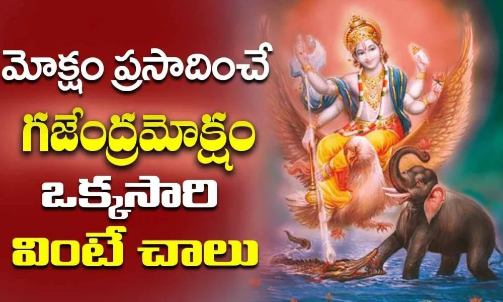 Gajendra Moksham Story in Telugu